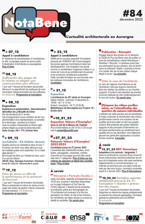 Nota Bene actualité image
