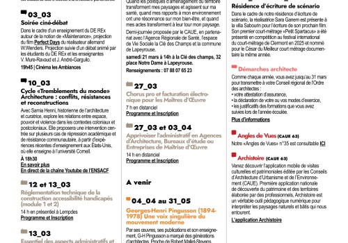 Nota Bene Numéro 116 du mois de Mars 2026